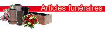 articles funéraires cimetière